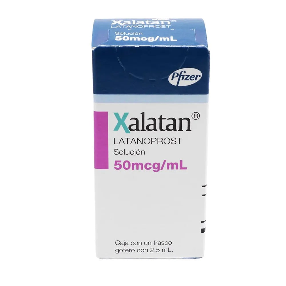 Xalatan 50 Mcg Solución Oftálmica 2.5 Ml