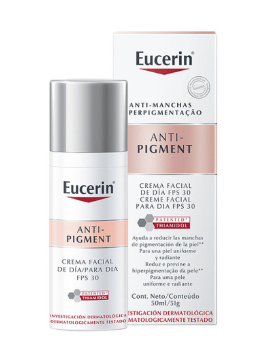 Crema Eucerin Facial Anti Pigment FPS30 Día 50 Ml