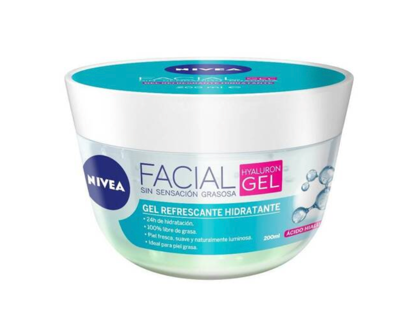 Gel Nivea Facial Refrescante Hidratante Hyaluron 200 Ml