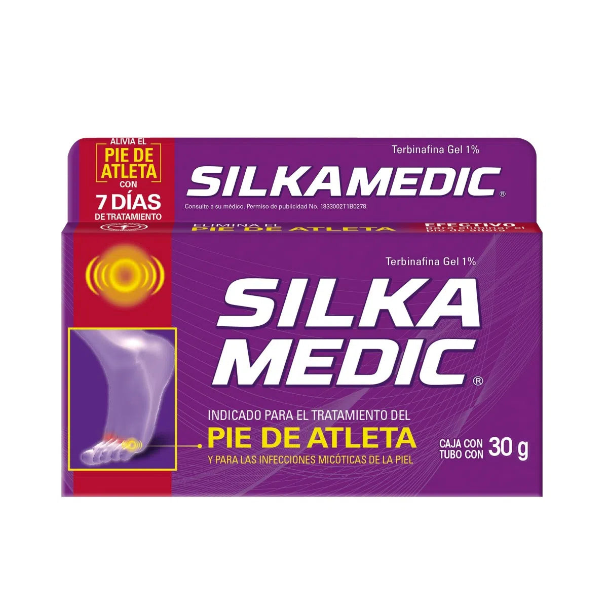 Silka Medic Pie De Atleta Gel 30 G
