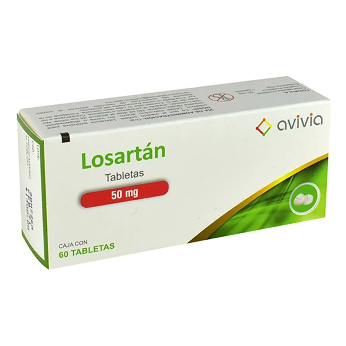 Colibs Losartan 50 Mg 60 Tabletas