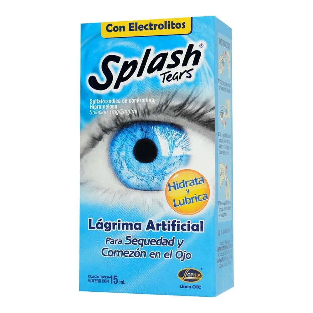 Splash Tears 211 Mg Solución Gotas 15 Ml