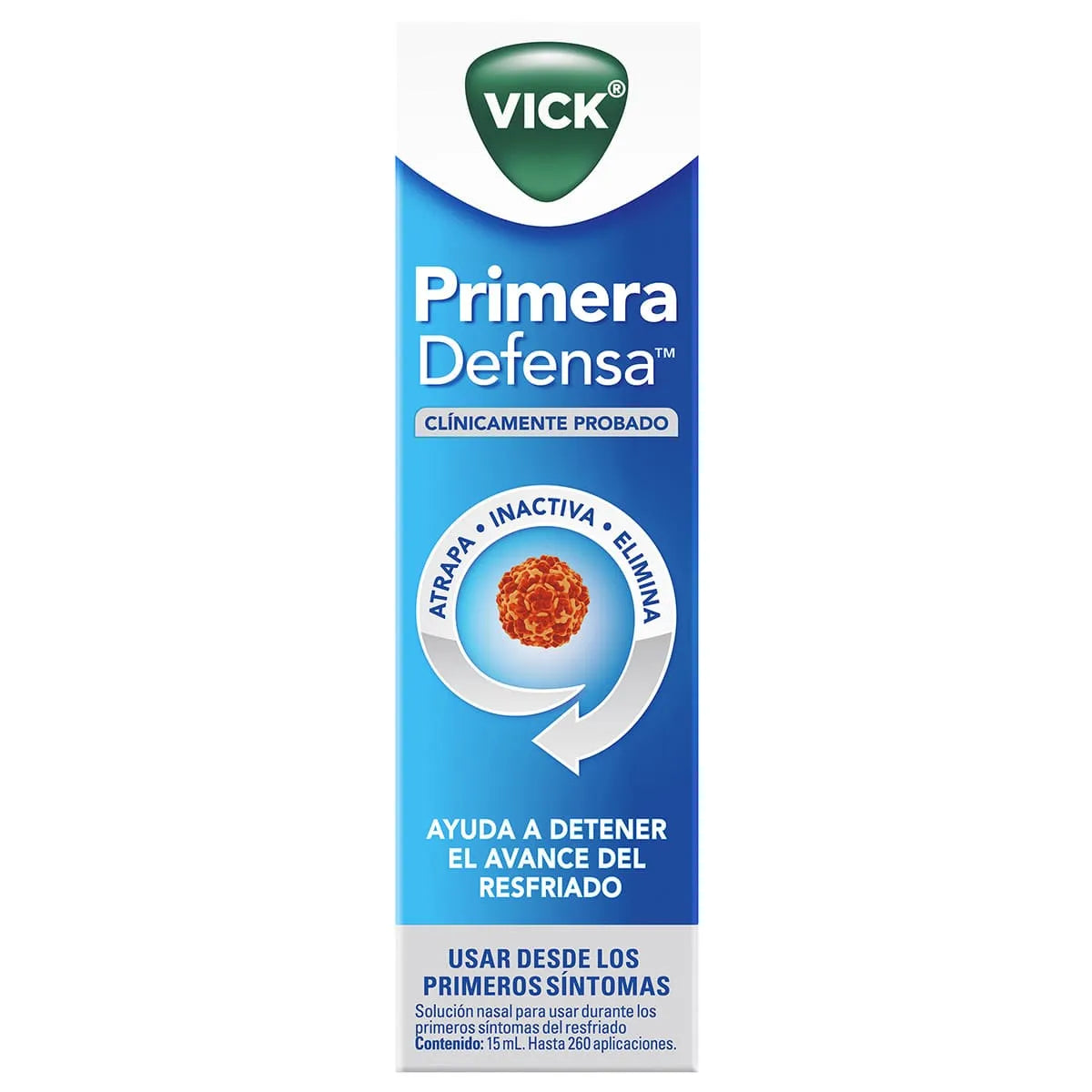 Vick Primera Defensa Solución Nasal 15 Ml