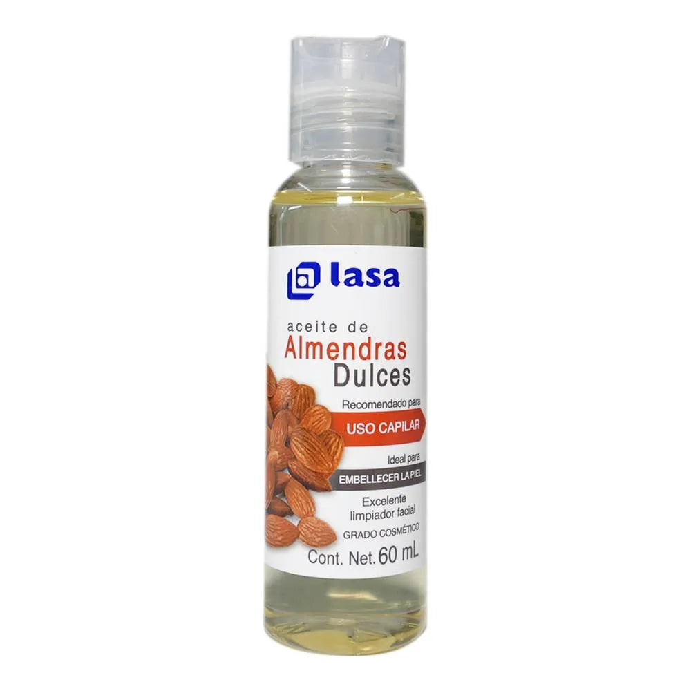 Aceite Almendras Dulces Lasa 60 Ml