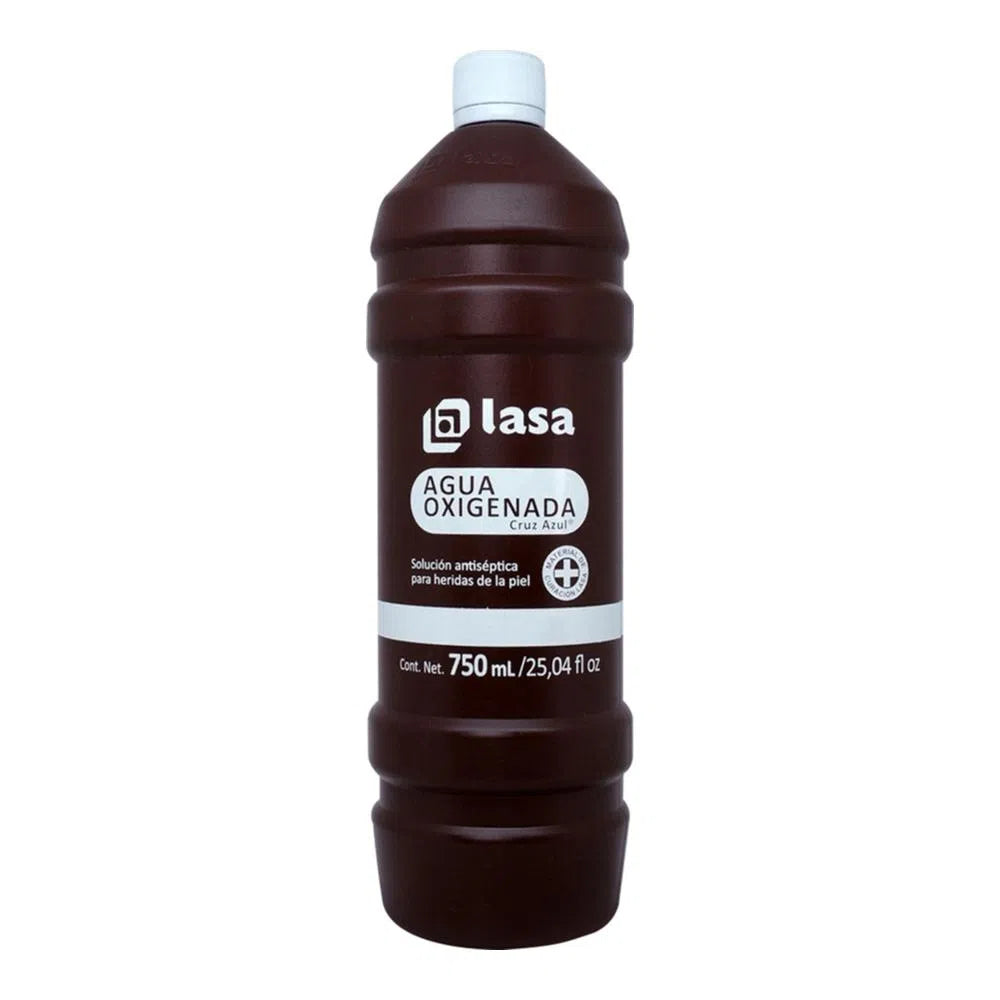 Agua Oxigenada Lasa 750 Ml