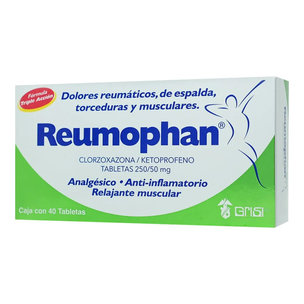 Reumophan 300 Mg 40 Tabletas