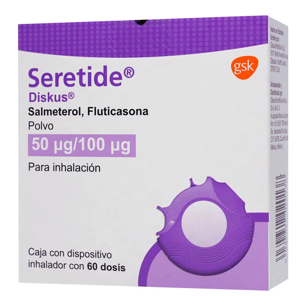 Seretide Diskus 50/100 Mg 60 Dosis