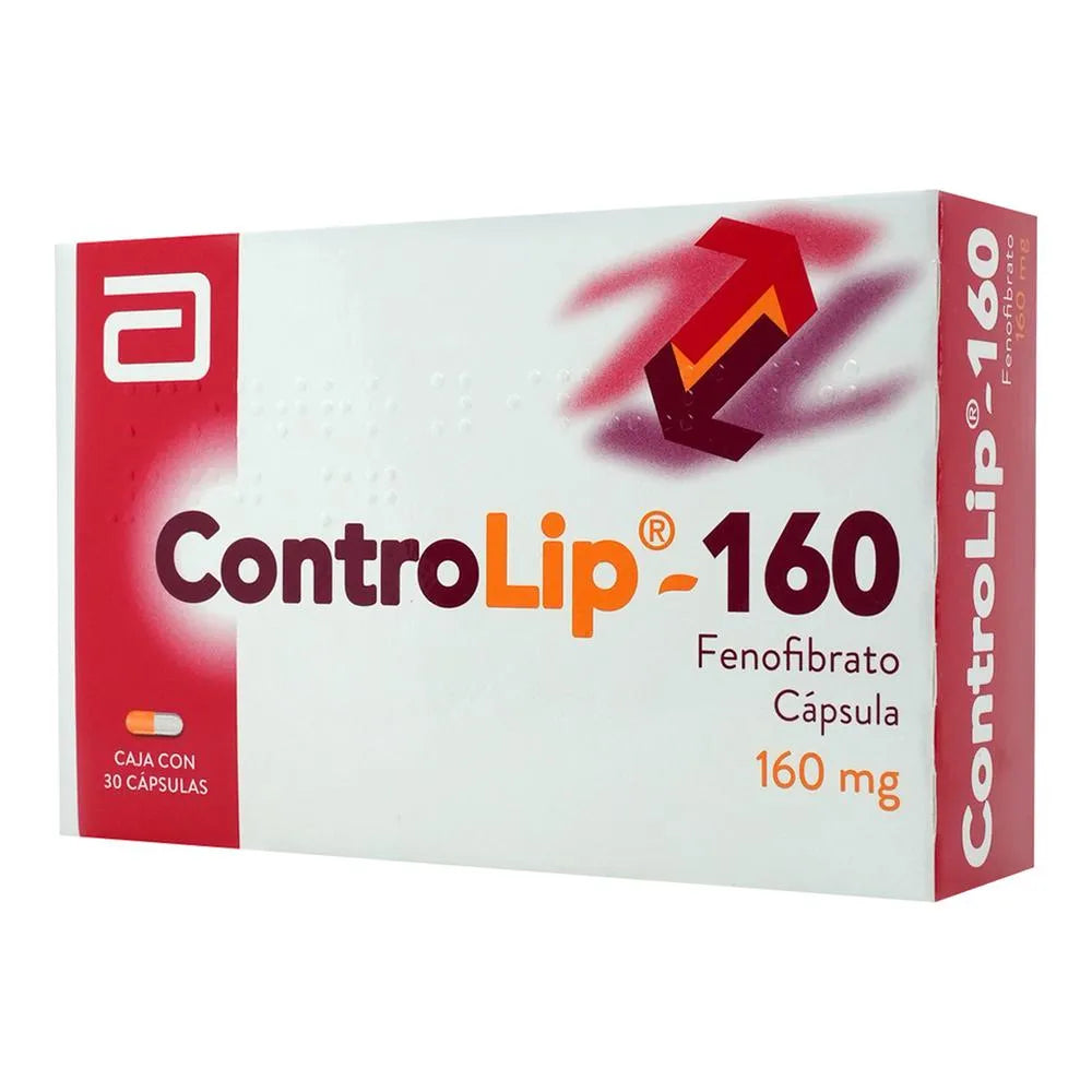 Controlip 160 Mg 30 Cápsulas