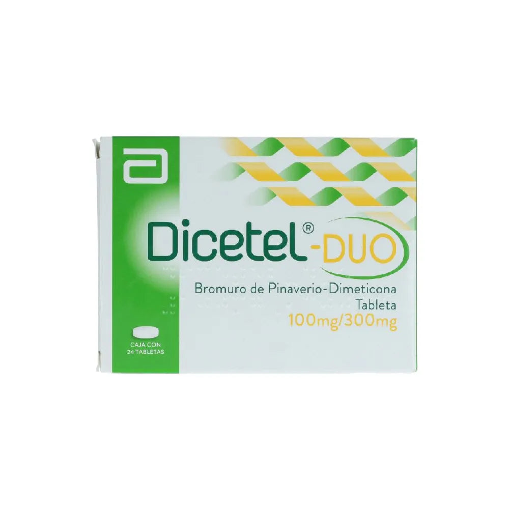 Dicetel Dúo 100/300 Mg 24 Tabletas