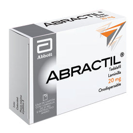 Abractil Tadalafil Laminilla 20 Mg Orodispersable