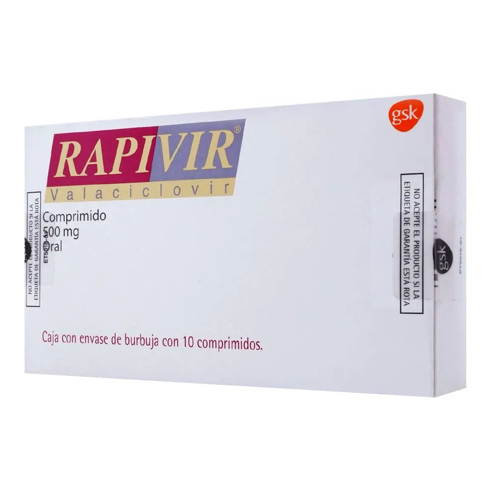 Rapivir 500 Mg 10 Tabletas