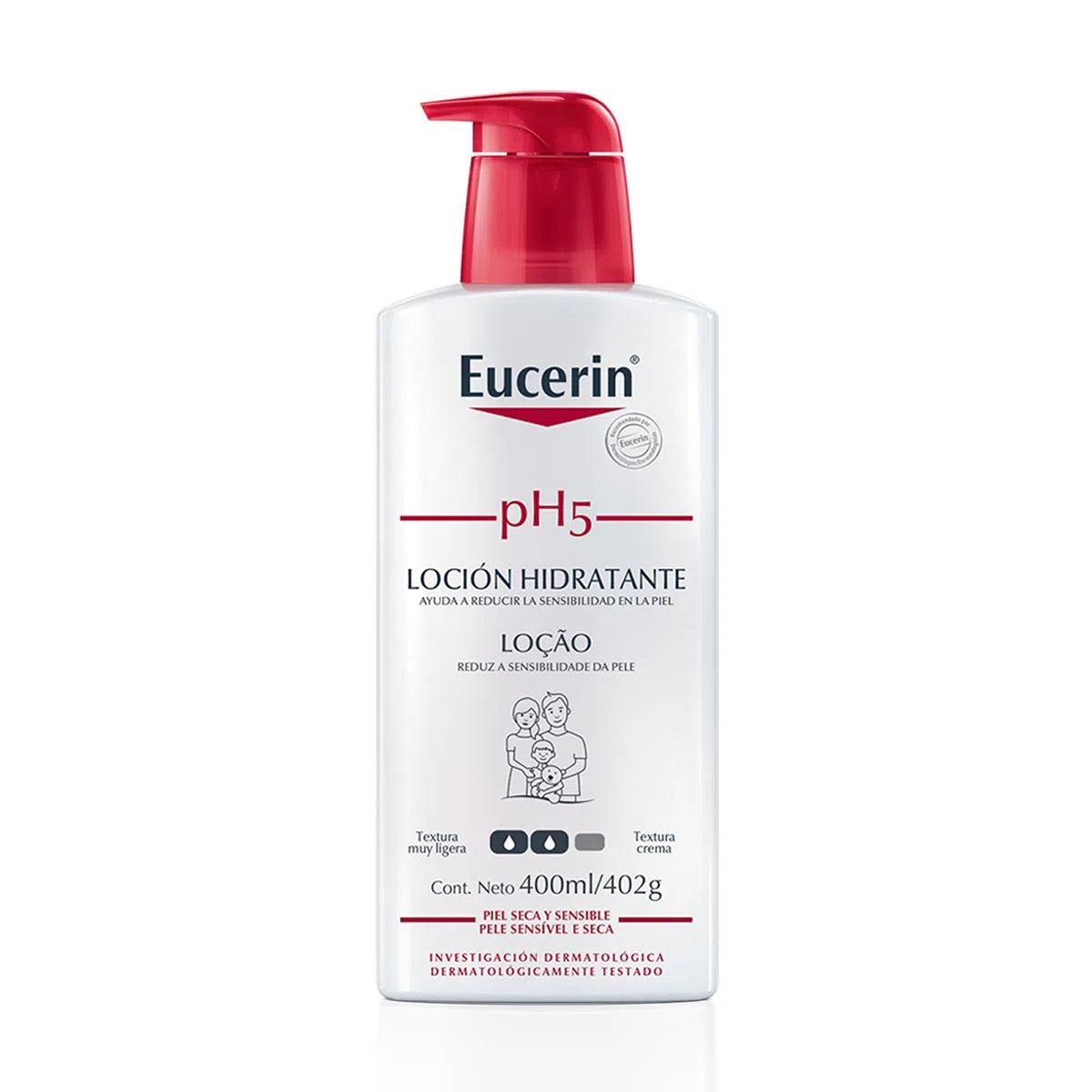 Crema Eucerin PH5 Loción Piel Seca 400 Ml