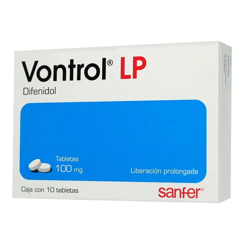 Vontrol LP 100 Mg 10 Tabletas