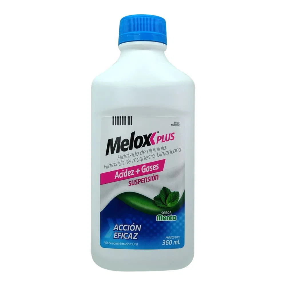 Melox Plus Menta Suspensión 360 Ml