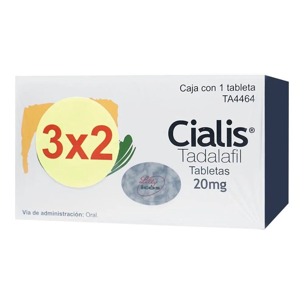 Cialis 20 Mg 1 Tableta 3 Pack