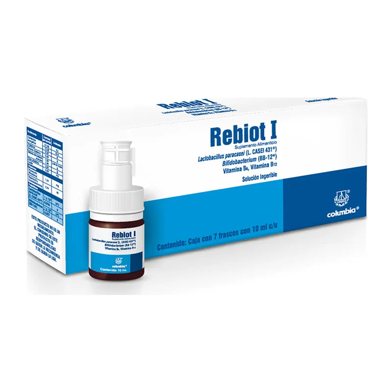 Rebiot I Suplemento Alimenticio Solución 10 Ml 7 Piezas