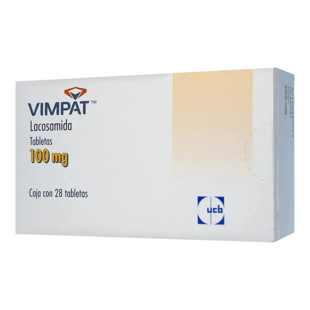 Vimpat 100 Mg 28 Tabletas