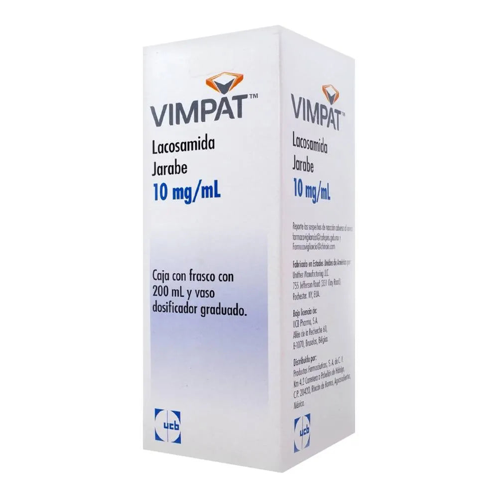 Vimpat 10 Mg/Ml Jarabe 200 Ml