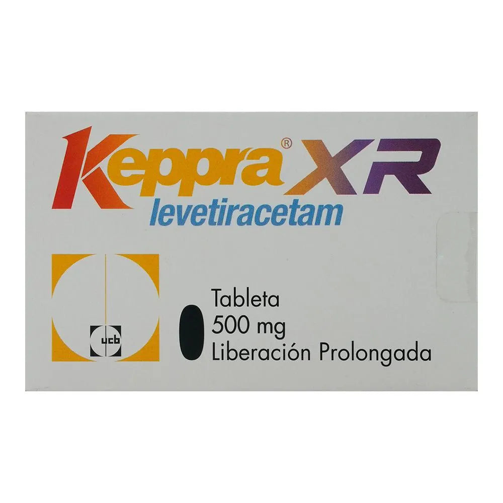 Keppra XR 500 Mg 30 Tabletas