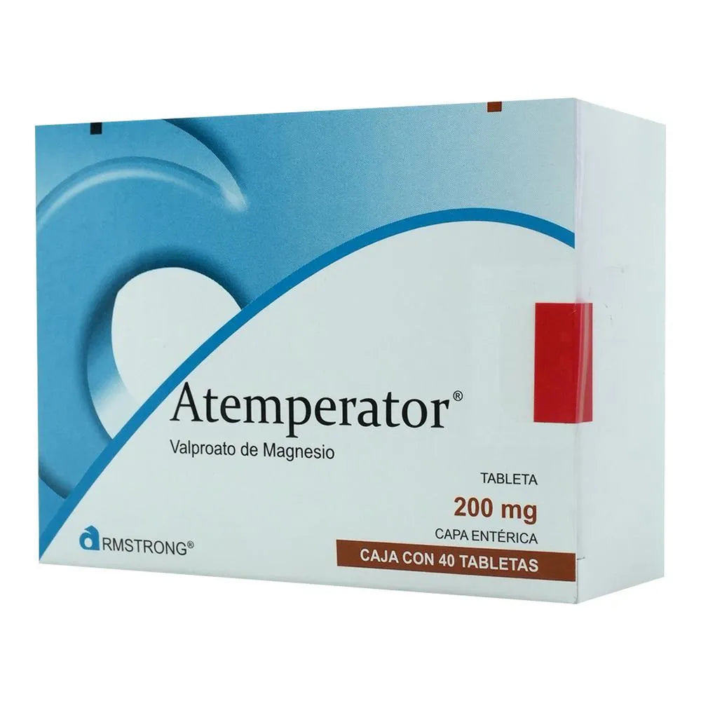 Atemperator 200 Mg 40 Tabletas