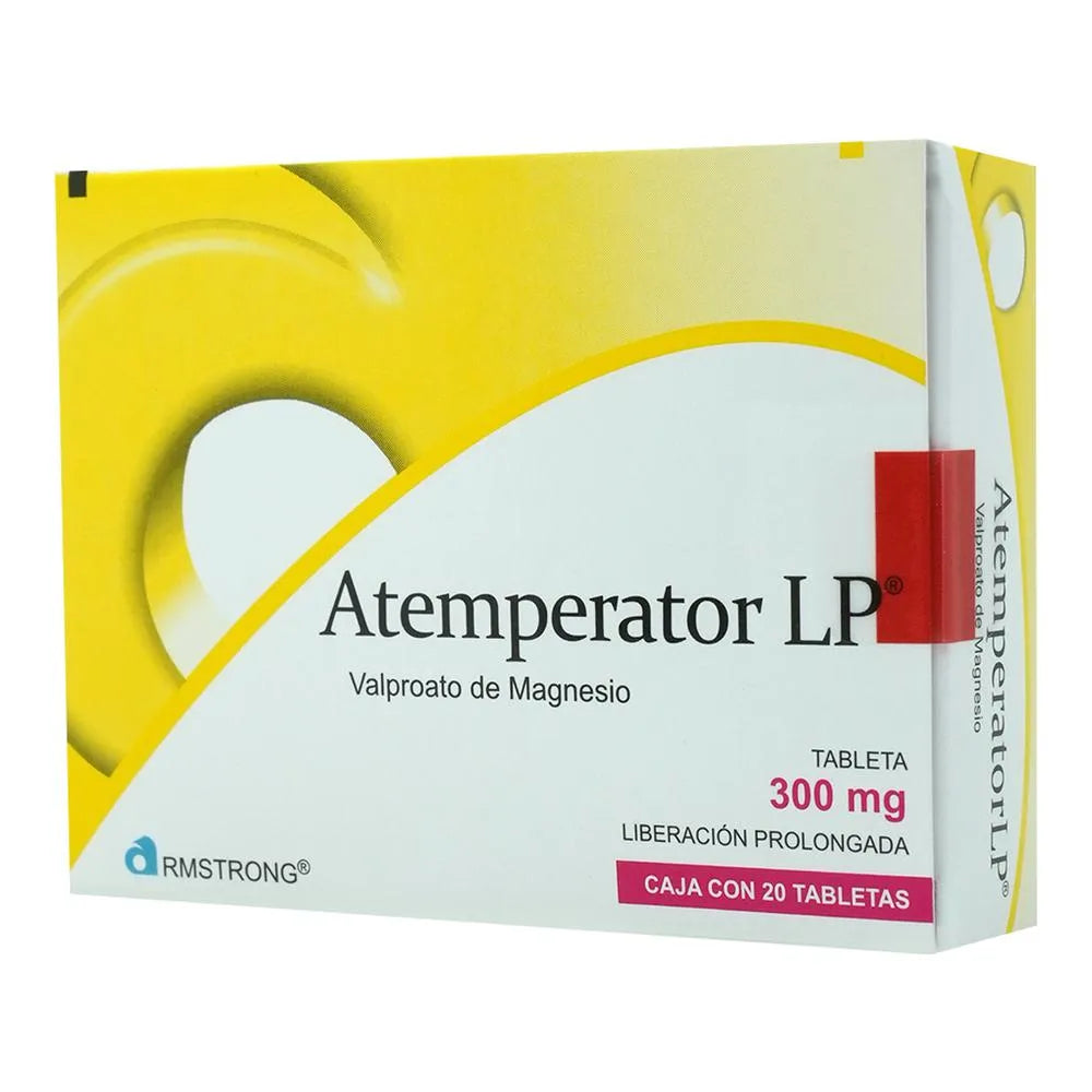 Atemperator Liberación Prolongada 300 Mg 20 Tabletas