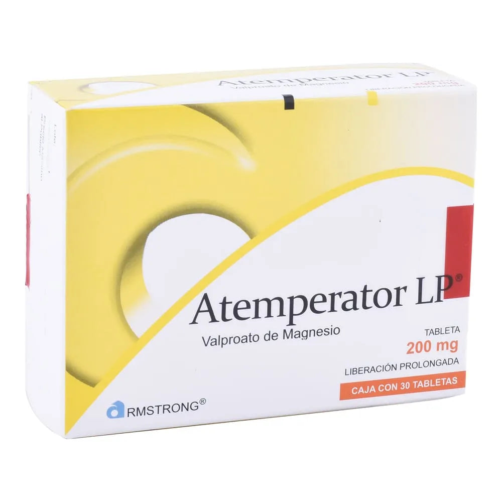 Atemperator Liberación Prolongada 200 Mg 30 Tabletas