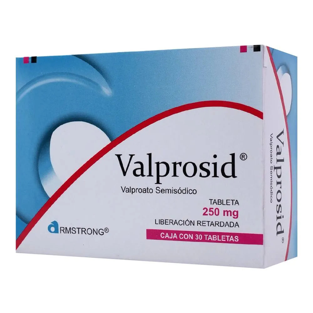 Valprosid 250 Mg 30 Tabletas