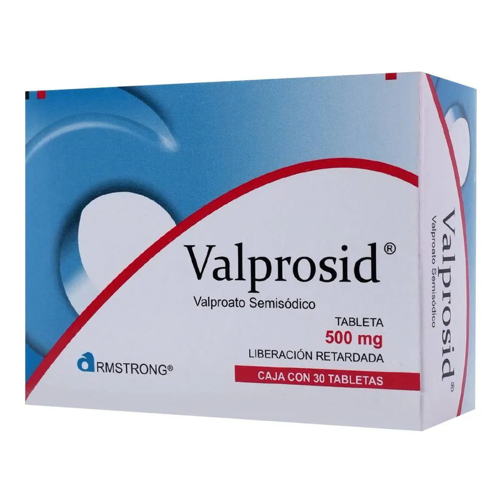 Valprosid 500 Mg 30Tabletas