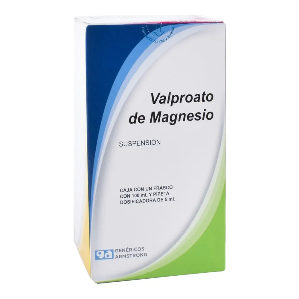 Valproato De Magnesio Suspensión 100 Ml