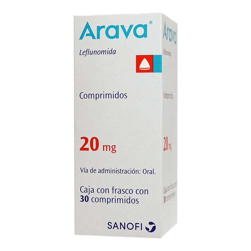 Arava 20 Mg 30 Comprimidos