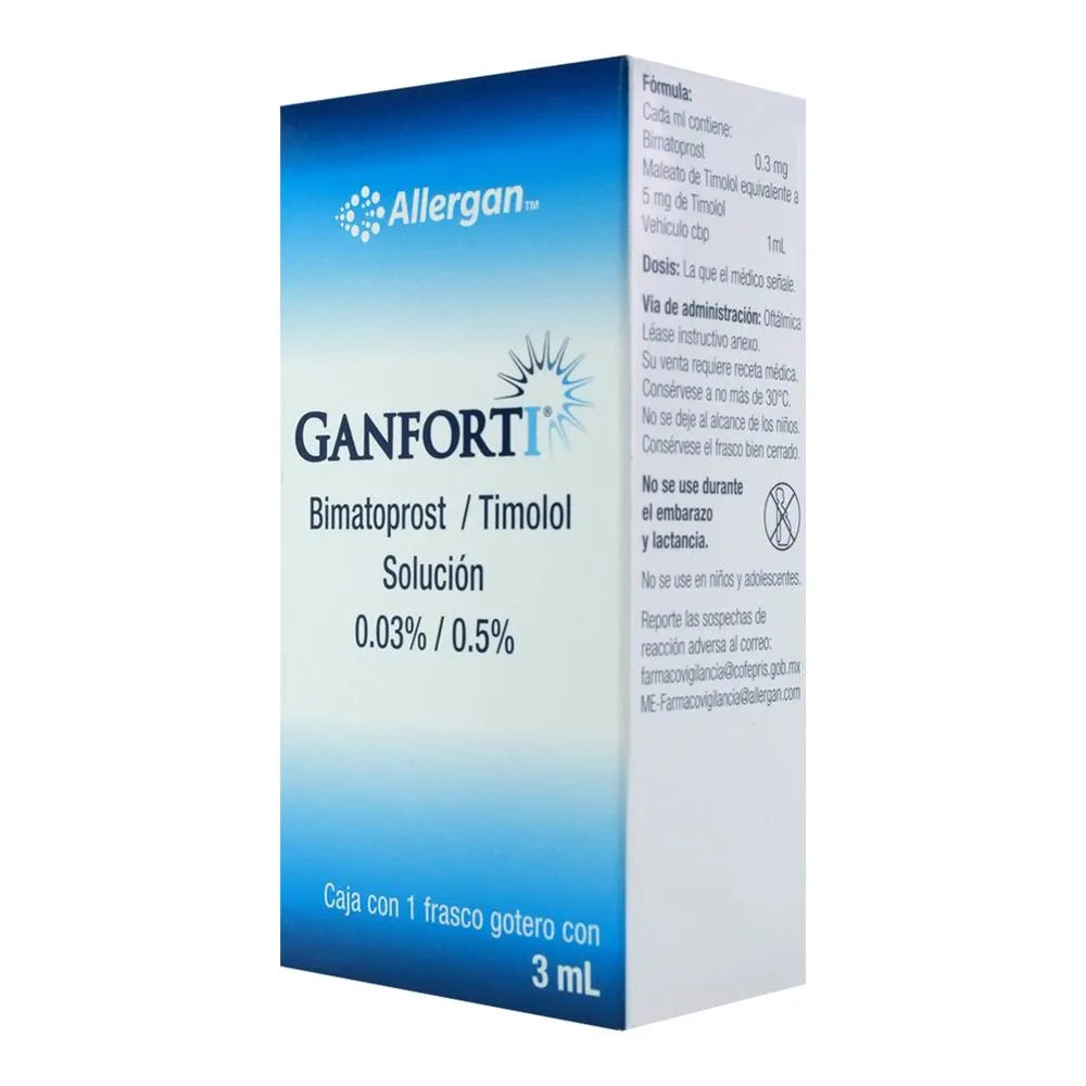 Ganforti 0.03/0.5% Solución Frasco 3 Ml