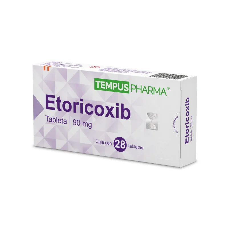 Etoricoxib 90 Mg 28 Tabletas