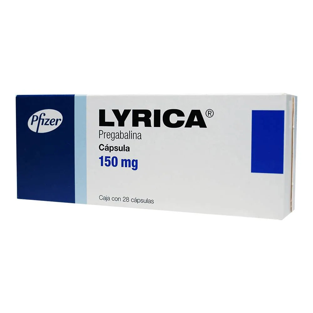 Lyrica 150 Mg 28 Cápsulas