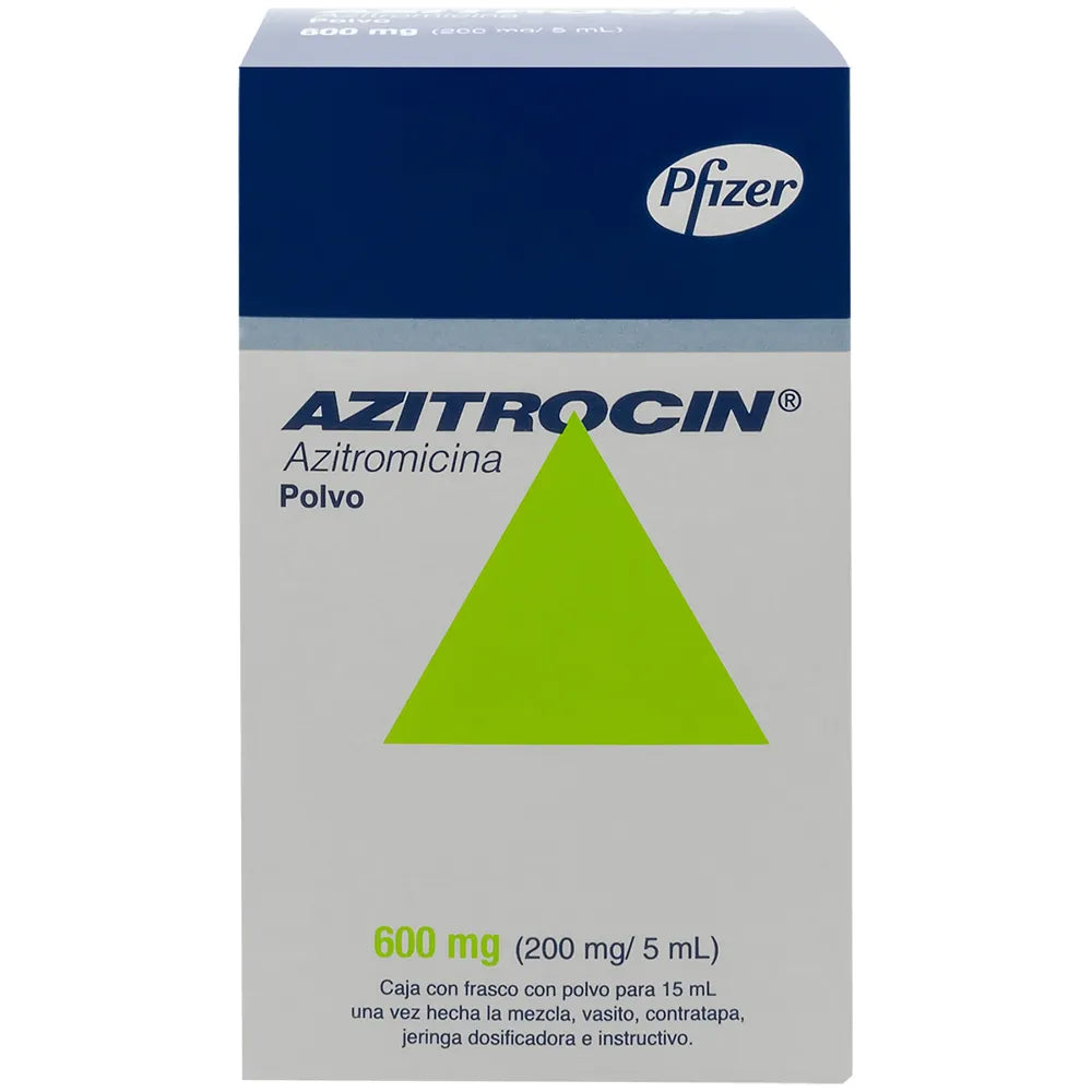 Azitrocin 600 Mg Suspensión Polvo 15 Ml