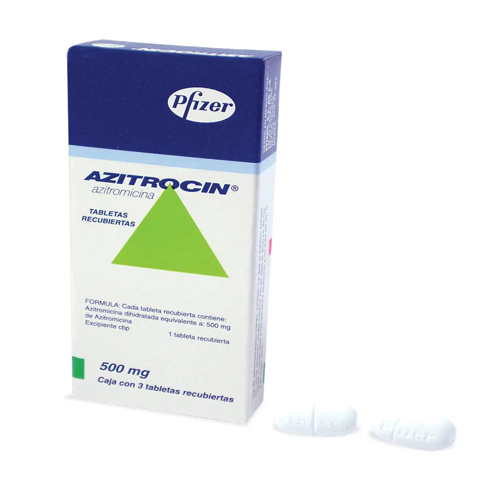 Azitrocin 500 Mg 3 Tabletas