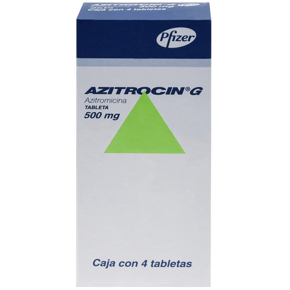 Azitrocin G 500 Mg 4 Tabletas