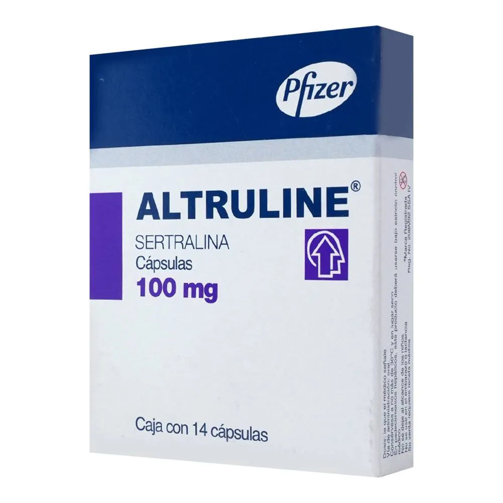 Altruline 100 Mg 14 Cápsulas