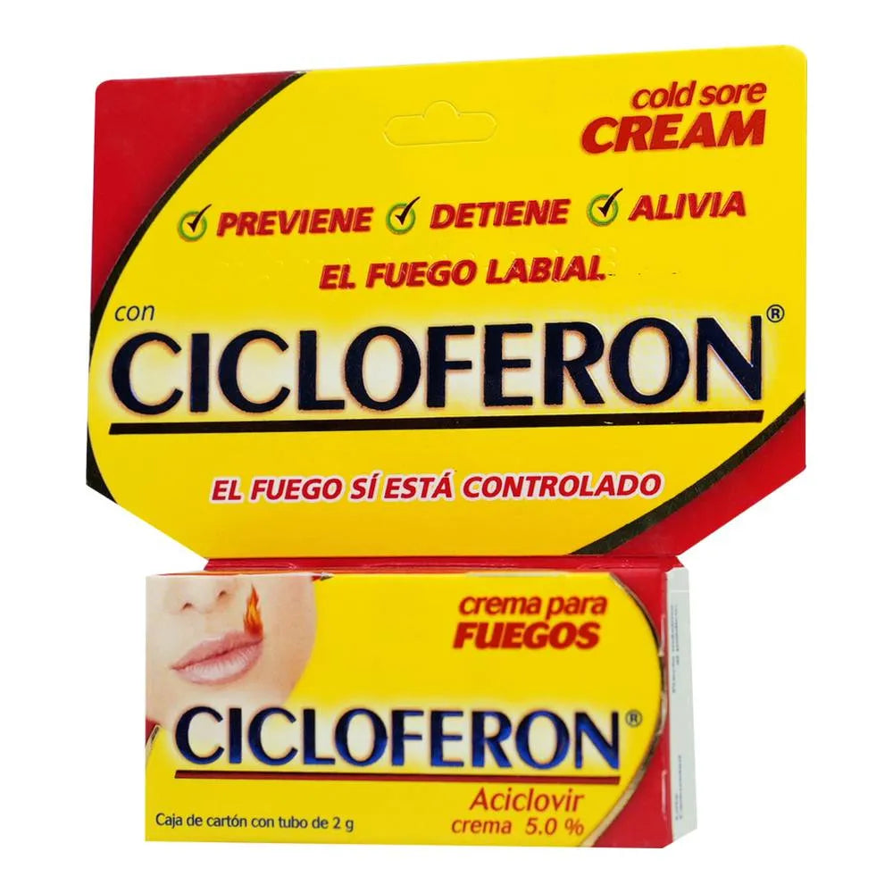 Cicloferon Aciclovir 5% Crema 2 g