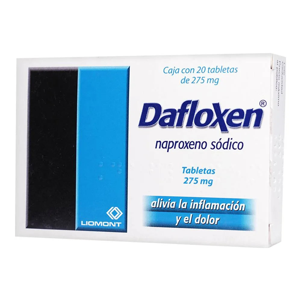 Dafloxen 275 Mg 20 Tabletas