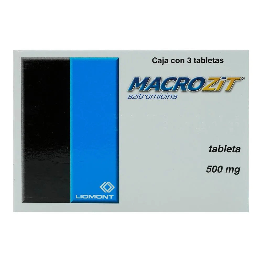 MACROZIT 500 MG 3 TAB