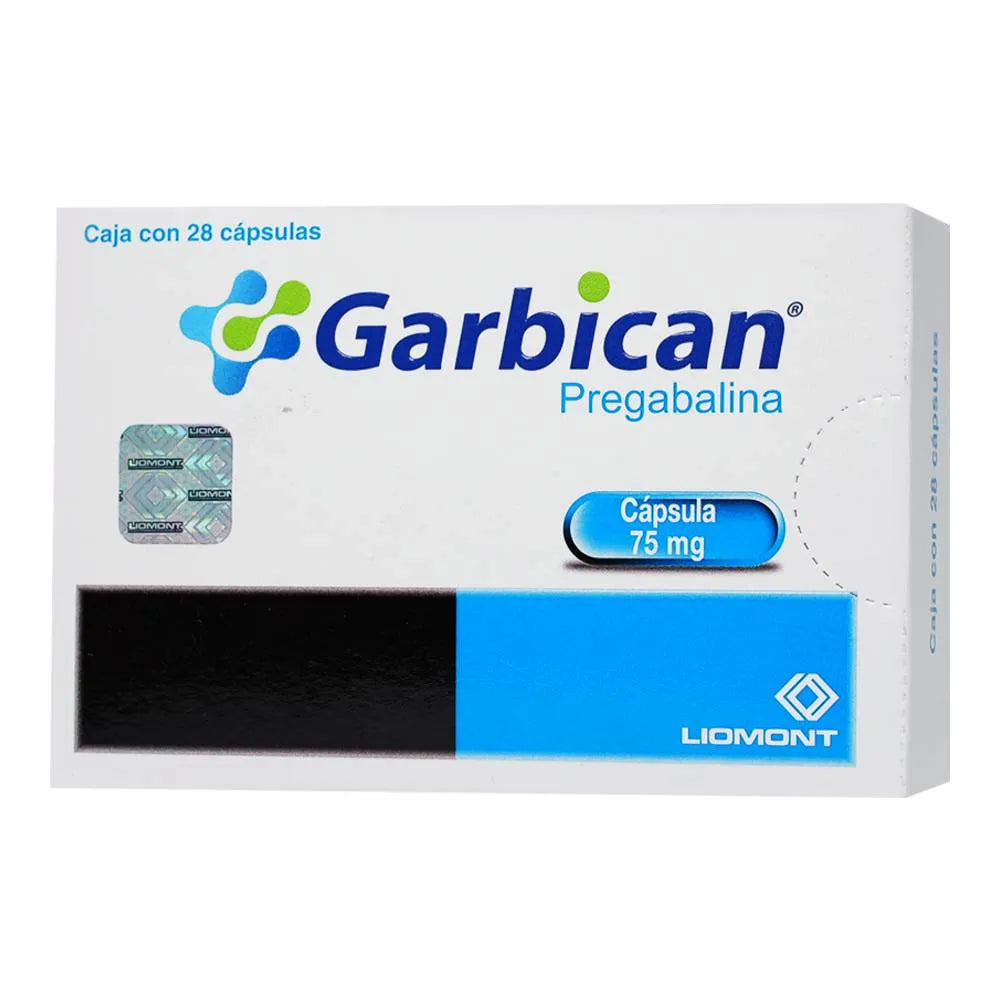 Garbican 75 Mg 28 Cápsulas