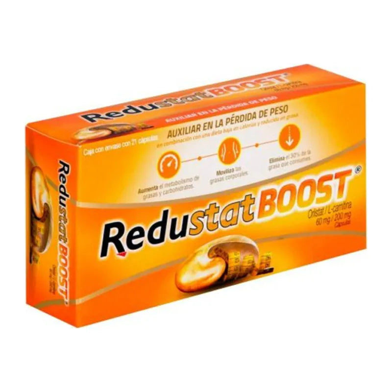 Redustat Boost 60/200 Mg 21 Cápsulas