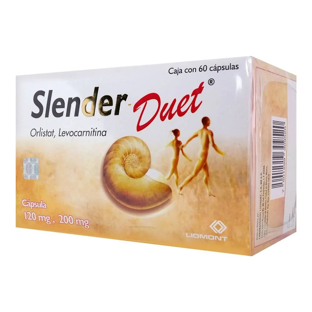 Slender Duet 120/200 Mg 60 Cápsulas