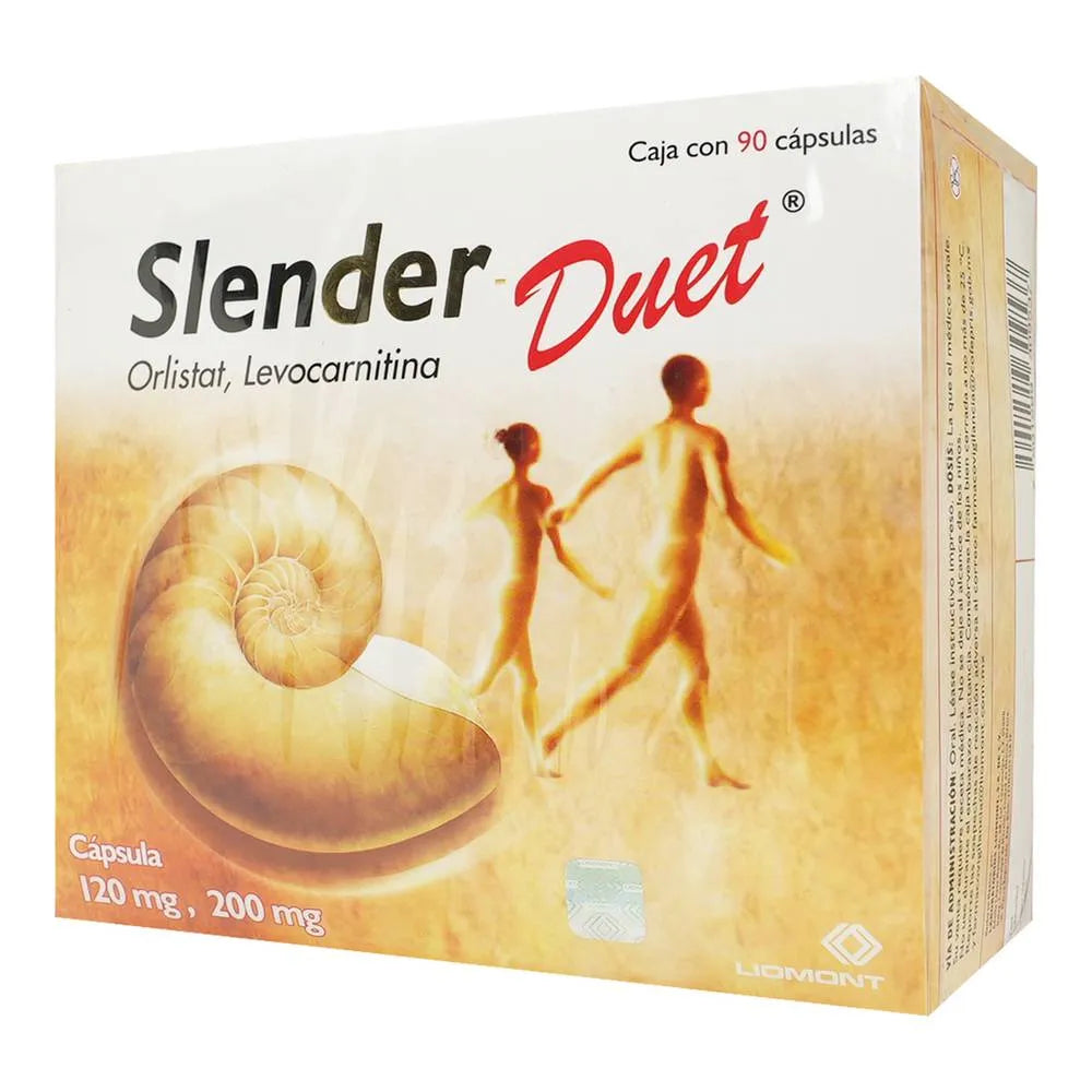 Slender Duet 120/200 Mg 90 Cápsulas