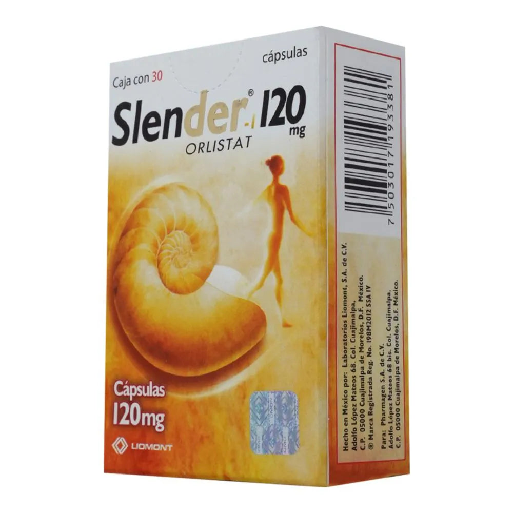 Slender-1 120 Mg 30 Cápsulas