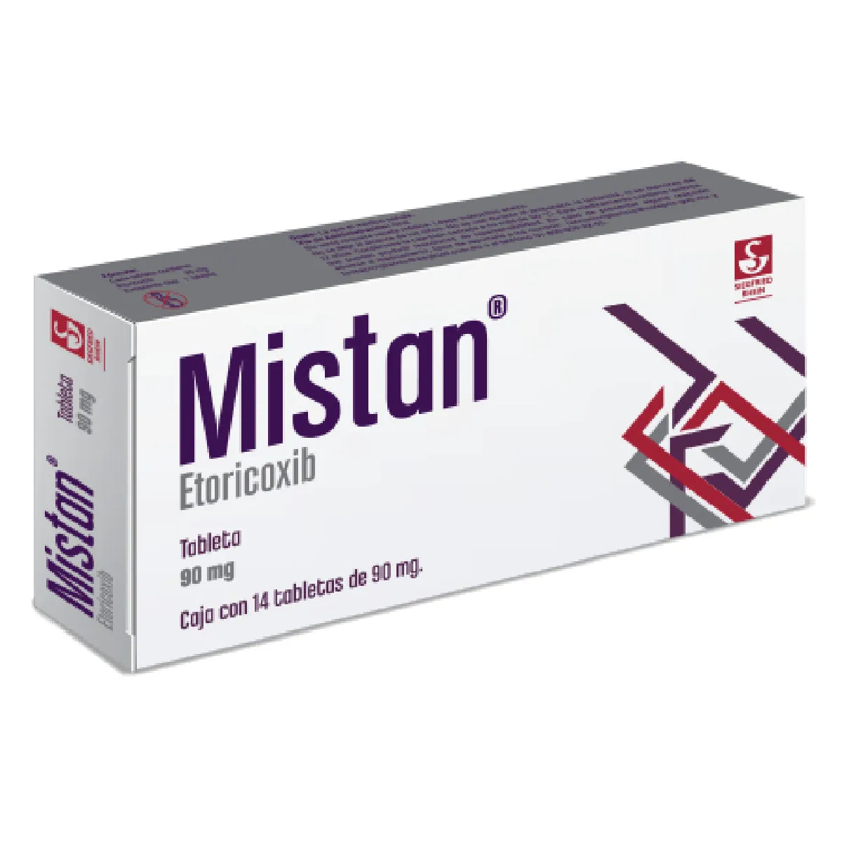 Mistan 90 Mg 14 Tabletas