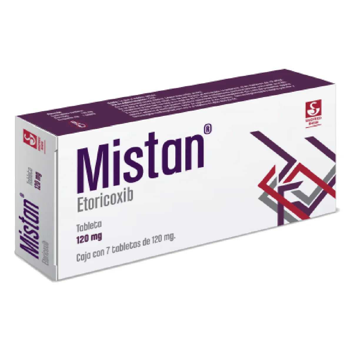 Mistan 120 Mg 7 Tabletas