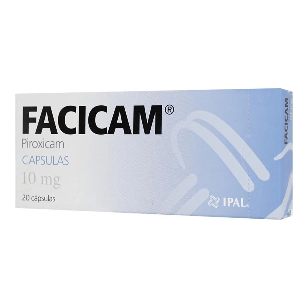 Facicam 10 Mg 20 Cápsulas