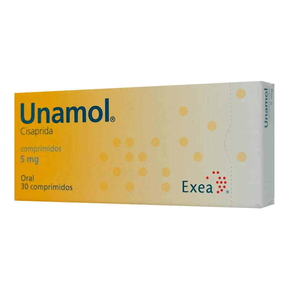 Unamol 5 Mg 30 Comprimidos