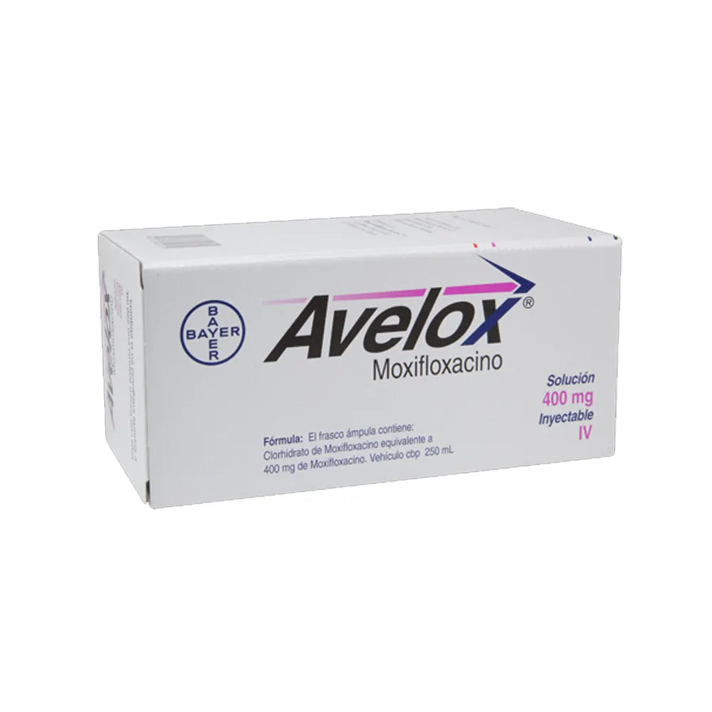 Avelox IV 400 Mg 250 Ml Frasco Ámpula